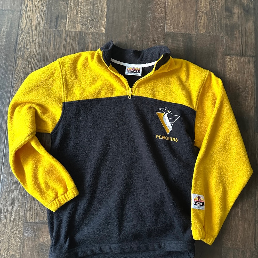 Pittsburgh Penguins Fleece Quarter-Zip Sweater
